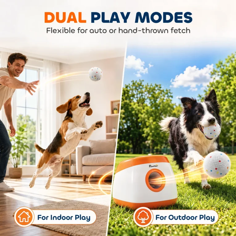 ETPU Dog Fetch Balls – Pack of Six, 5.8cm