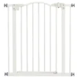 Adjustable Dog Gate – White, 78cm High, 74–80cm