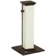 Tall Sisal Cat Scratching Post – Brown, 81cm