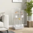 Bird Cage 46L x 36W x 100H cm – White