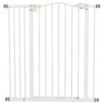 Tall Dog Gate with Extension – White, 94cm High