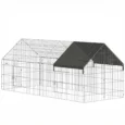 Rabbit Run Protective Cover 180x75x75cm – Black, Silver