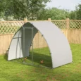 Walk-In Galvanised Chicken Run with Canopy – 3.04 × 1.9m