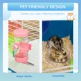 Hamster Cage 5-Level with Tunnel System 59x36cm – Blue and white