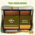 Tortoise House 84L x 51W x 103Hcm – Yellow and black