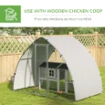 Walk-In Galvanised Chicken Run with Canopy – 3.04 × 1.9m