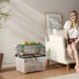 Hamster cage 58L x 43W x 57Hcm – Multicoloured and black