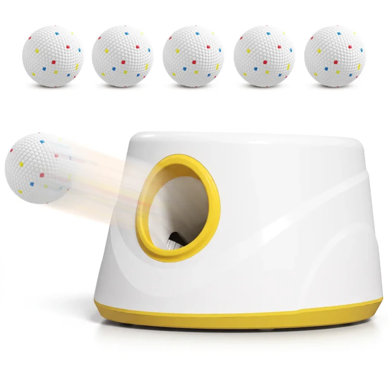Automatic Dog Ball Launcher 3 Distance Settings – Yellow