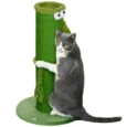 Round-Base Sisal Cat Scratching Post – Green, 63cm