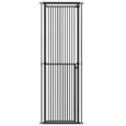 Extra Tall Pet Gate Adjustable No-Drill 112-200cm – Black