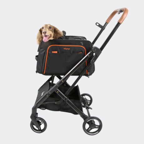 Ibiyaya JetPaw 3-in-1 dog stroller with removable pet backpack