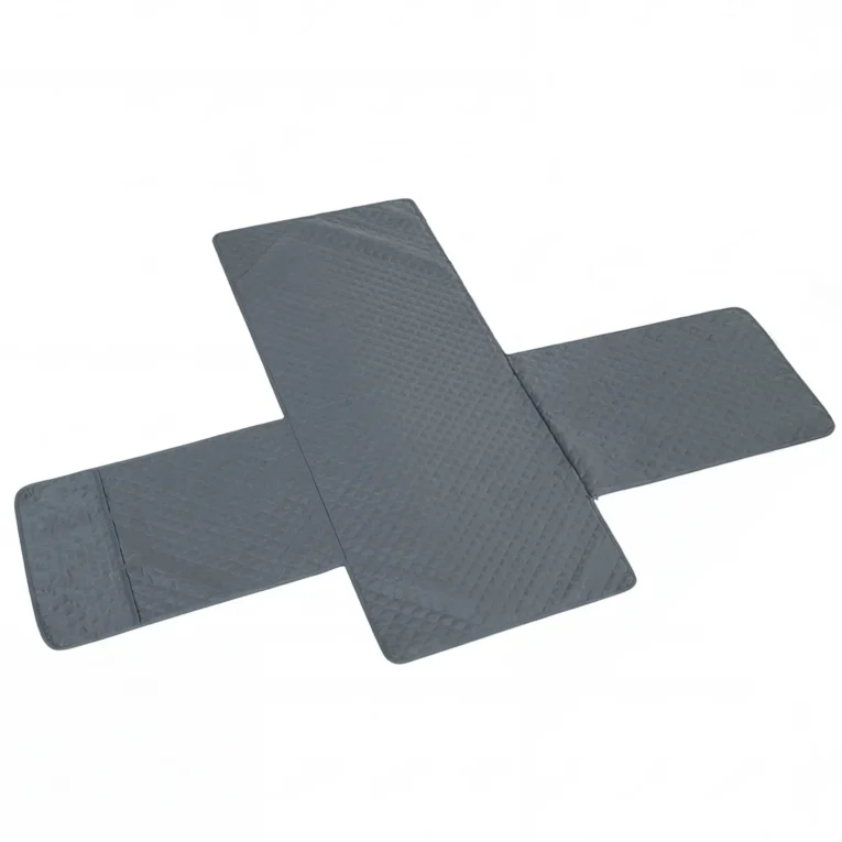 Pet Furniture Protector with Straps and Pockets – Grey, 192 × 177cm