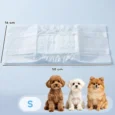 Dog Nappies Male S 30-48cm Waist – White