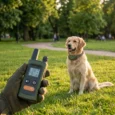 Dog Training Collar IPX7 Rechargeable – Green