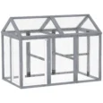 Chicken Coop 140 x 88.5 x 106cm – Grey