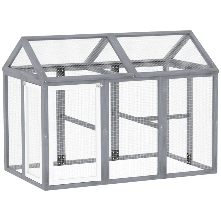 Chicken Coop 140 x 88.5 x 106cm – Grey