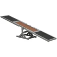 Wooden Dog Agility Seesaw – Grey, 180cm