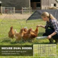 Rabbit Run Protective Cover 180x75x75cm – Black, Silver