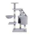 Cat Tree Scratching Post Activity Centre 125cm – Grey