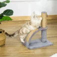 Cat Tree Indoor Activity Centre Scratching Tower 34x24x43cm – Grey