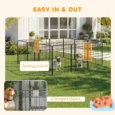 Heavy Duty Puppy Playpen 12 Panels – Grey