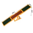 Wooden Dog Agility Seesaw – Natural, Brown and Green