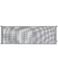 Wide Retractable Mesh Dog Gate – Grey, Extends to 300cm