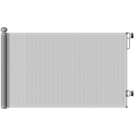 Retractable Pet Gate for Household Openings – Grey, 140cm