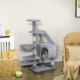 Cat Tree Scratching Post Activity Centre 125cm – Grey