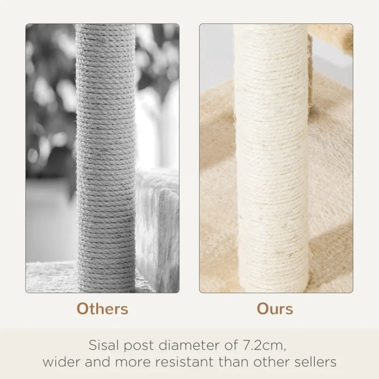 Cat Tree 100cm Activity Centre Scratching Post – Beige