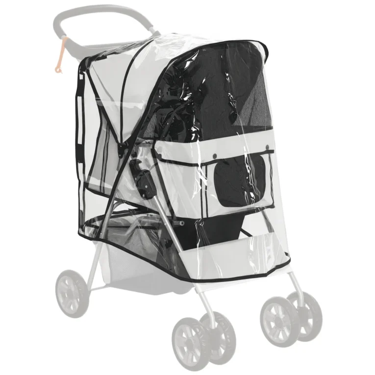 Transparent Pet Stroller Cover for D00-041 and D00-058