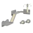 Three-Piece Cat Wall Climbing Set with Perches – Light Grey