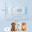 Dog Nappies Female S Incontinence Training 48 Pack – White